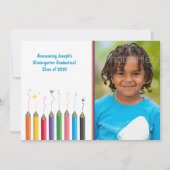 Farbige Pencils Jugend Grad Foto Ankündigung (Vorderseite)