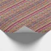 Farbige Perlen Geschenkpapier (Ecke)