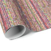 Farbige Perlen Geschenkpapier (Rolleneckpunkt)
