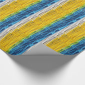 Farbige Perlen Geschenkpapier (Ecke)