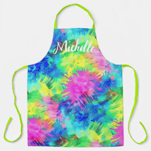 Farbige Personalisierte Gefärbte Krawatte Schürze