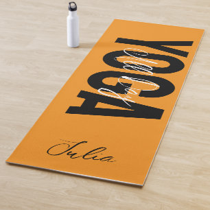 Farbige personalisierte Namens-Yogamatte Yogamatte