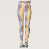 Farbige Pfeile Leggings (Vorderseite)