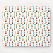 Farbige Pfeile Mousepad (Vorne)