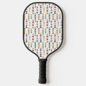 Farbige Pfeile Pickleball Schläger (Rückseite)