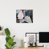 Farbige Pfeilspitzen Poster (Heimbüro)