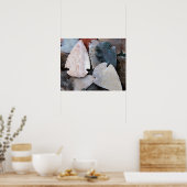 Farbige Pfeilspitzen Poster (Küche)