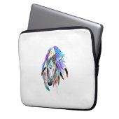 Farbige Pferdeelektronik-Tasche Laptopschutzhülle (Vorderseite Links)