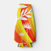 Farbige Pflanze Flaschenkühler (Vorderseite)