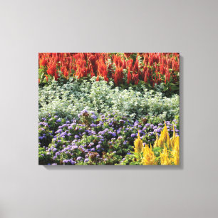 Farbige Pflanze Foto Wrapped Canvas Print Leinwanddruck