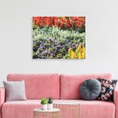Farbige Pflanze Foto Wrapped Canvas Print Leinwanddruck (Insitu (Wohnzimmer))