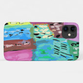 Farbige Pflaster Case-Mate iPhone Hülle (Rückseite (Horizontal))