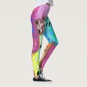 Farbige Pflaster Leggings (Rechts)