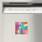 Farbige Pflaster Magnet (In Situ (Geschirrspüler))
