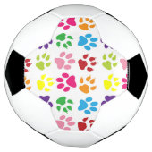 Farbige Pfoten, Hundepfoten, Katzenpaws Fußball (Gedreht)