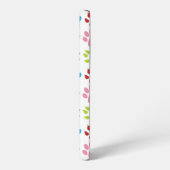 Farbige Pfoten, Hundepfoten, Katzenpaws Samsung Galaxy Hülle (Linke Seite)