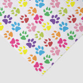 Farbige Pfoten, Hundepfoten, Katzenpaws Seidenpapier (Ausschnitt)