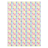 Farbige Pfoten, Hundepfoten, Katzenpaws Tischdecke (Vorderseite)