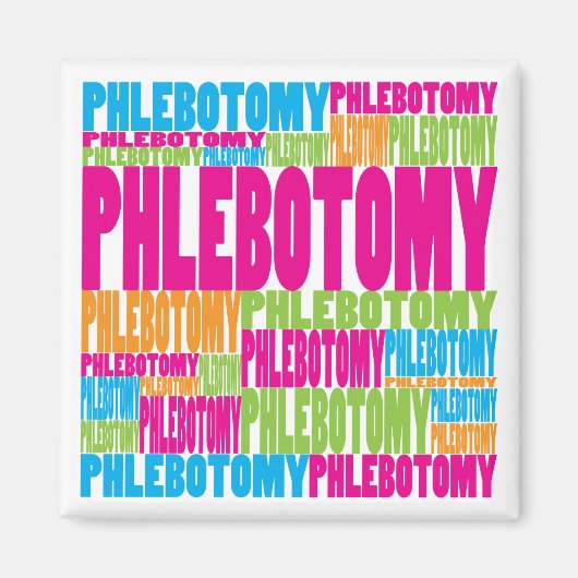 Farbige Phlebotomie Magnet (Vorne)