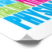 Farbige Physikalische Therapie Poster (Ecke)