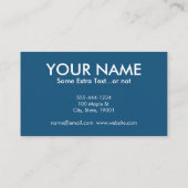 Farbige Pianos Business Cards Visitenkarte (Rückseite)