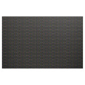Farbige Pickleball-Schrift schwarz Stoff (Yard (91,4 cm))