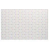 Farbige Pickleball-Schrift weiß Stoff (Fat Quarter (45,7 x 55,9 cm))