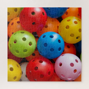 Farbige Pickleballs Puzzle