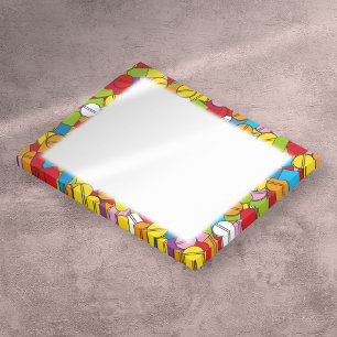 Farbige Pillen Ärztlicher Arzt Krankenpflege Apoth Post-it Klebezettel