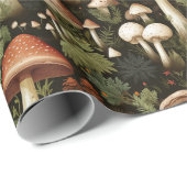 Farbige Pilze 2 - Geschenkpapier (Rolleneckpunkt)