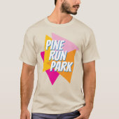 Farbige Pine Run Park tees (Vorderseite)