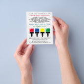 Farbige Pinsel, Maler und Dekorator Flyer (Gruppe)