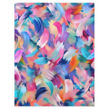 Farbige Pinselstriche abstraktes Scrapbook