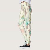 Farbige Pinselstriche Leggings (Links)
