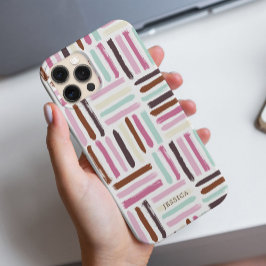 Farbige Pinselstriche Personalisiert Case-Mate iPhone Hülle