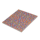 Farbige Pixel Fliese (Seite)