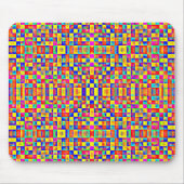 Farbige Pixel Mousepad (Vorne)