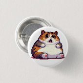 Farbige Pixelkunst Button (Vorne & Hinten)