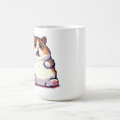 Farbige Pixelkunst Kaffeetasse (Mittel)