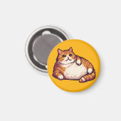 Farbige Pixelkunst Magnet (Vorderseite/Rückseite)