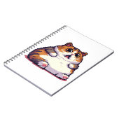 Farbige Pixelkunst Notizblock (Linke Seite)