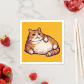 Farbige Pixelkunst Serviette (Beispiel)