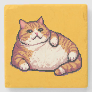 Farbige Pixelkunst Steinuntersetzer