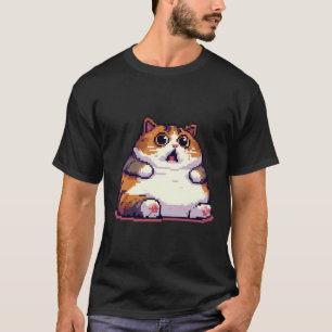 Farbige Pixelkunst T-Shirt