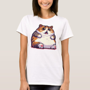 Farbige Pixelkunst T-Shirt