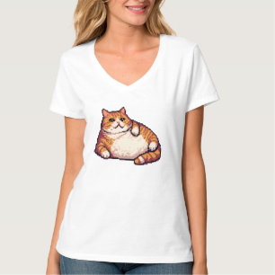 Farbige Pixelkunst T-Shirt