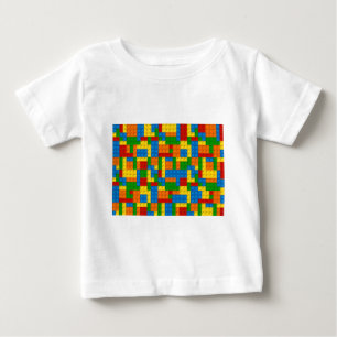 farbige Plastikblöcke Baby T-shirt