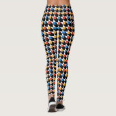 Farbige Plätze Leggings (Rückseite)