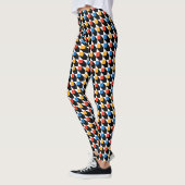 Farbige Plätze Leggings (Links)