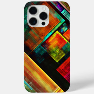 Farbige Plätze Modernes Abstraktes Kunstmuster #04 Case-Mate iPhone Hülle